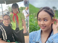 Hai 'con gái' Hồng Diễm ngày càng xinh xắn tái xuất sau 4 năm
