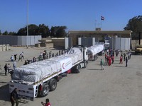 Nỗ lực viện trợ cho Dải Gaza tiếp tục được triển khai
