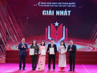 Vietnam Television  wins 4 National Press Awards 'For the cause of Vietnamese education' in 2023