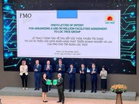 Dutch FMO, Loc Troi sign 90 million USD credit package to second sustainable rice production