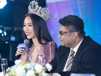 Lý do Hoa hậu Bảo Ngọc xuất hiện trên bàn Họp báo Miss World Vietnam 2023