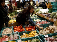 Giá thực phẩm tại Nhật Bản tăng nhanh