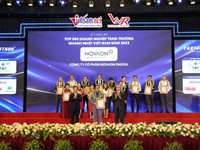 Top 500 doanh nghiệp tăng trưởng nhanh nhất Việt Nam: Hiệu quả kinh doanh gắn với trách nhiệm xã hội
