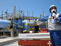 TEPCO hoàn tất đường ống xả nước thải hạt nhân