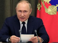 Tổng thống Nga Putin sẽ không tham dự Hội nghị thượng đỉnh BRICS 2023