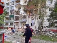 Nổ khí gas tòa nhà chung cư ở Nga, 5 người thiệt mạng