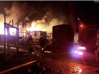 Nổ kho nhiên liệu ở Nagorny-Karabakh, hơn 200 người bị thương nặng
