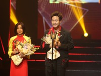 Hà An Huy xúc động nhận giải Gương mặt trẻ ấn tượng VTV Awards 2023