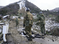 Nhật Bản cảnh báo nguy cơ sạt lở sau động đất