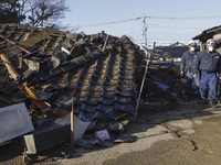 Thành phố Hakui, Nhật Bản tiến hành đánh giá an toàn xây dựng sau động đất