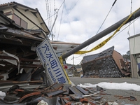 Sóng thần do động đất nhấn chìm hơn 190 hecta đất tại Nhật Bản