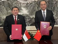 Singapore và Trung Quốc đạt thỏa thuận miễn thị thực 30 ngày