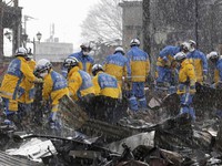 Số người thiệt mạng trong trận động đất ở Nhật Bản tăng lên 168, hơn 300 người mất tích