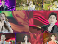 'Một vòng Việt Nam' phiên bản 8 ca sĩ: Món quà bất ngờ của Hoa Xuân Ca 2024