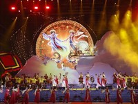 Anniversary of Hai Ba Trung uprising celebrated in Hanoi with first 3D mapping show