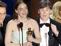 Chiến thắng tại Oscar 2024: 'Oppenheimer' thắng lớn, 'Barbie' nhận một giải khiêm tốn