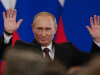 Tổng thống Putin cam kết sẽ làm hết sức để giải quyết các nhiệm vụ của đất nước
