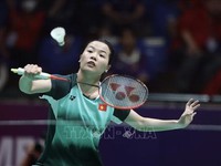 Nguyen Thuy Linh defeats former world champion at 2024 German Open Badminton Championship