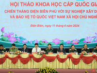 Chiến thắng Điện Biên Phủ là biểu tượng sức mạnh của dân tộc Việt Nam thời đại Hồ Chí Minh