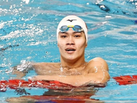 Vietnamese swimmers win golds, set new records at Thai championships