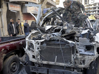 Bom xe phát nổ gần Đại sứ quán Iran ở Syria