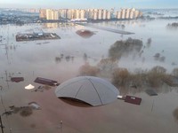 Mực nước sông Ural dâng cao chưa từng thấy, Nga - Kazakhstan sơ tán hàng trăm nghìn người do lũ lụt