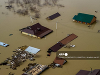 Thêm nhiều ngôi nhà ở Orenburg bị ngập, lũ lụt bao trùm vùng Kurgan của Nga