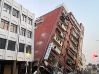 Chưa ghi nhận người Việt bị nạn sau trận động đất ở Đài Loan (Trung Quốc)