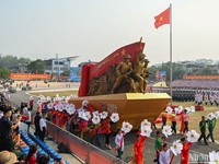 Final rehearsal for Dien Bien Phu Victory celebration held