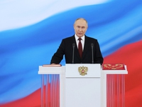 Ông Vladimir Putin nhậm chức Tổng thống Nga nhiệm kỳ thứ 5