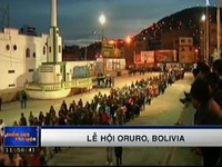 Lễ hội Oruro, Bolivia thu hút hàng trăm nghệ sĩ