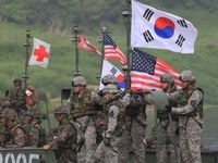 Tập trận chung Mỹ - Hàn diễn ra đúng kế hoạch