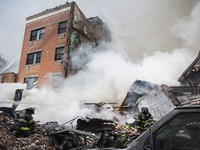 Nổ lớn gây sập tòa nhà chung cư cao tầng ở New York, Mỹ
