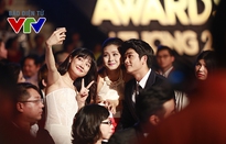 VTV Awards 2015: Nhã Phương, Kang Tae Oh mừng rỡ tíu tít trong ngày gặp lại
