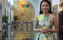 Hoa hậu Kỳ Duyên gửi lời chúc tới VTV