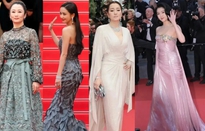 Sao Hoa ngữ so kè trên thảm đỏ Liên hoan phim Cannes