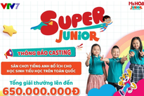Casting for Super Junior gameshow on VTV7 for elementary school students