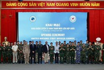 Training course kicks off for Vietnamese staff officers on UN missions