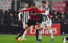 Vòng 23 Serie A | AC Milan và Juventus bất phân thắng bại