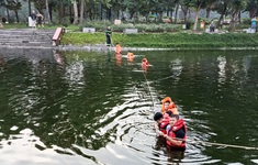 Hà Nội: Bé trai tử vong dưới hồ Bảy Mẫu trong Công viên Thống Nhất