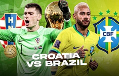 Trực tiếp World Cup 2022 | Croatia - Brazil | 22h00 ngày 9/12 trên VTV2, VTV Cần Thơ