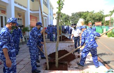 Bộ Tư lệnh Vùng Cảnh sát biển 3 phát động trồng cây đời đời nhớ ơn Bác Hồ