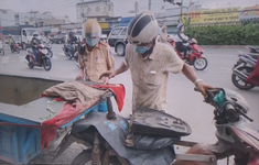 Cảnh sát giao thông TP Hồ Chí Minh xử lý nhiều xe cũ nát, xe tự chế