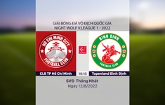 Highlights: CLB TP Hồ Chí Minh 1-2 Topenland Bình Định | Vòng 12 V.League 2022