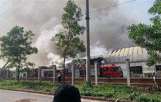 Vụ cháy tại KCN Quang Minh (Hà Nội): Thiệt hại ban đầu hơn 11 tỷ đồng