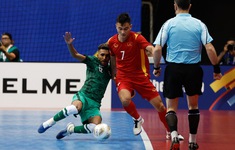 Thắng Ả-rập Xê-út 3-1, ĐT futsal Việt Nam vươn lên đầu bảng