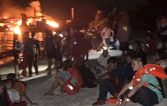 Cháy tàu chở khách ở Philippines, ít nhất 31 người thiệt mạng