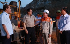 Thủ tướng Phạm Minh Chính kiểm tra tiến độ thi công cao tốc Tuyên Quang - Phú Thọ