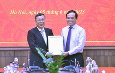 Phó Thủ tướng Trần Lưu Quang trao Quyết định bổ nhiệm Thứ trưởng Bộ NN&PTNT
