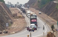 Hạn chế xe tải trọng trên 10 tấn vào cao tốc Cam Lộ-La Sơn